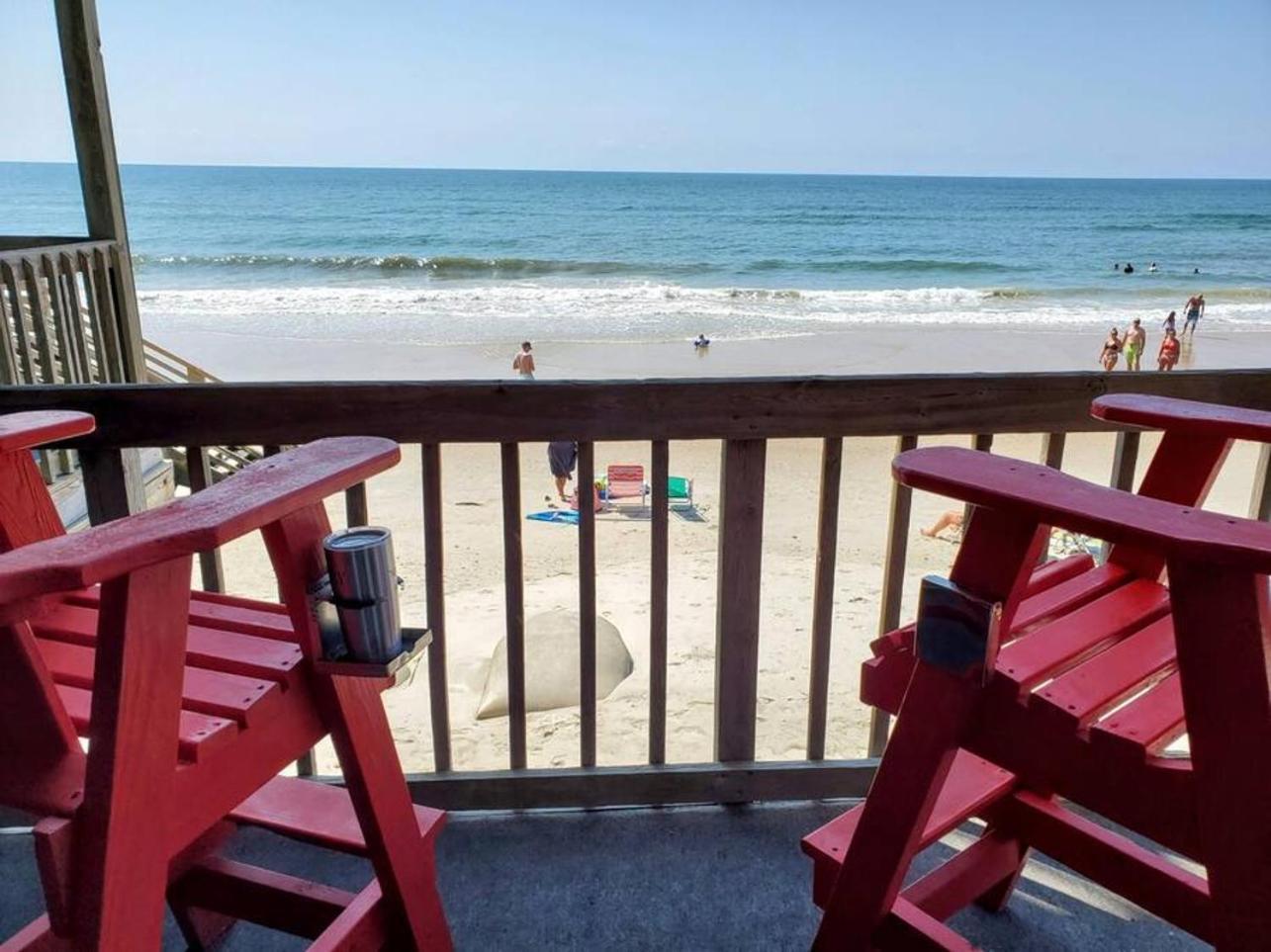 Ocean Front Condo Paradise 168 North Topsail Beach Eksteriør bilde